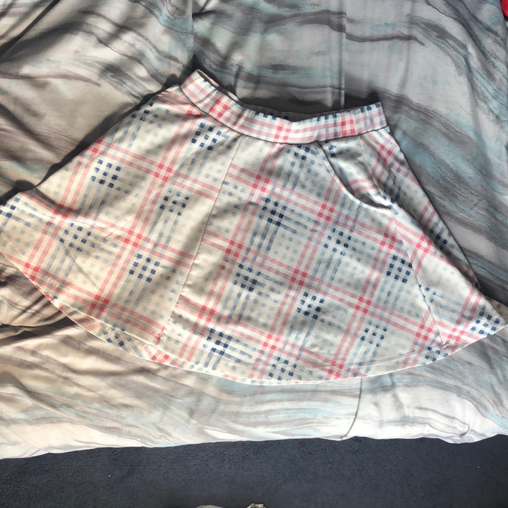 Plaid skirt